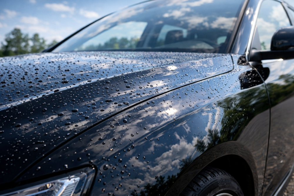 Auto mit Keramik Autoshampoo gewaschen