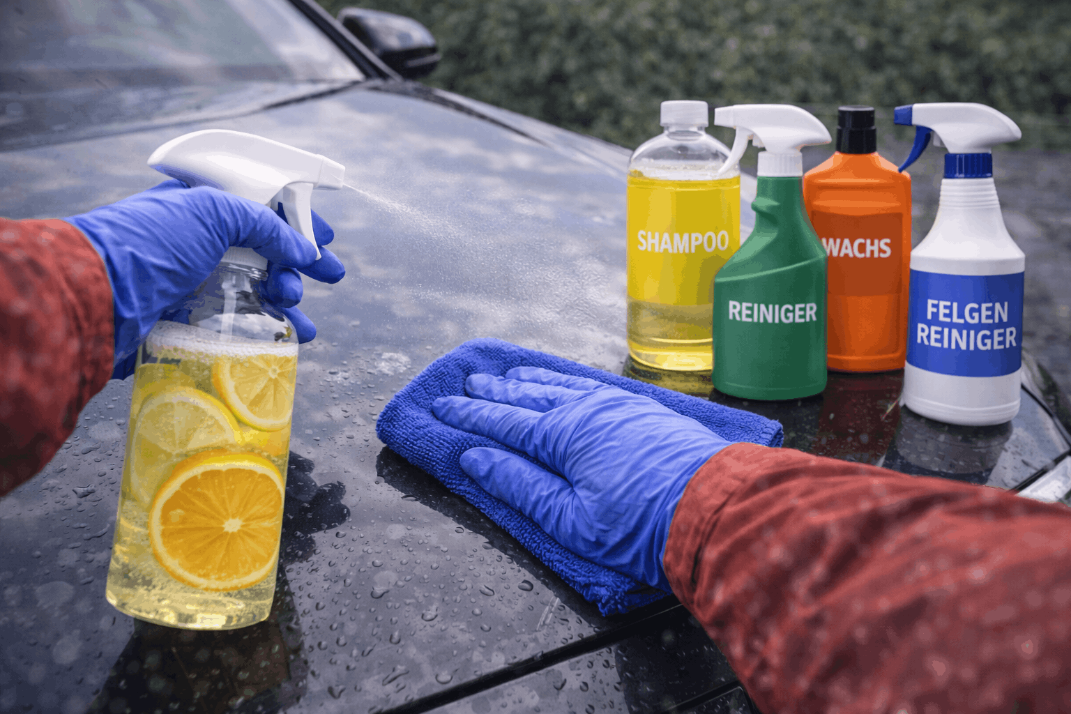 Auto richtig reinigen