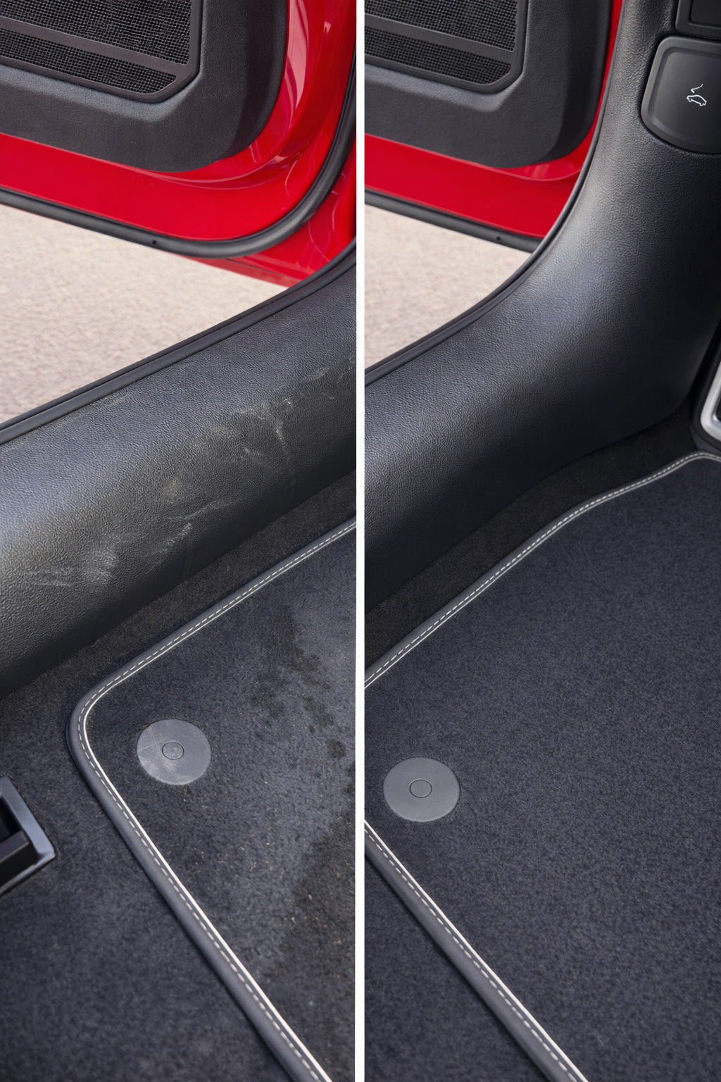 Shineria Innenraumreiniger vorher nachher Bild