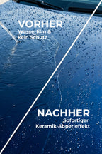 Shineria Ceramic Autoshampoo vorher & nachher